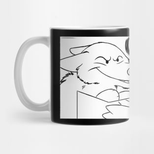 Now Roll Initiative Comic Panel Mug